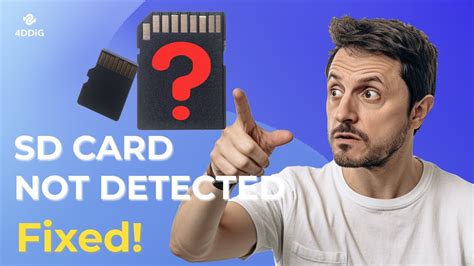 sd card suddenly not detected